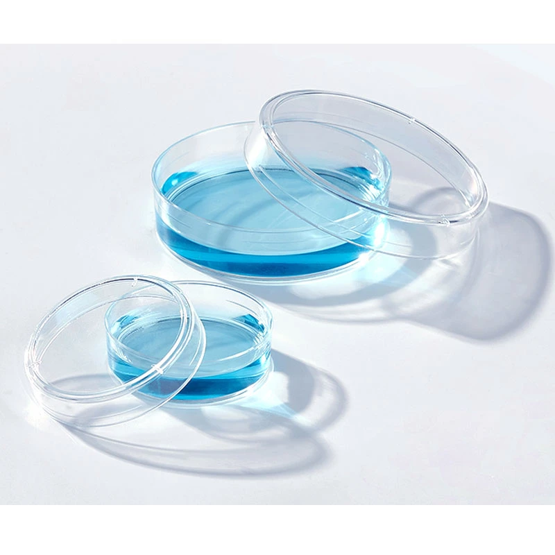 Plasticware Cell Culture Dish Disposable Different Size Petri Dish with CE ISO Certificates