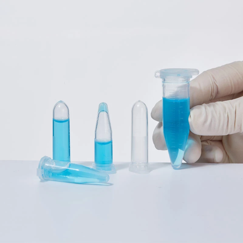 Plastic Test Tube Concial Bottom Thin Wall Sterile PCR Tube